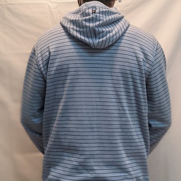 O'Neill Striped Hoodie (Light Blue-Black) - Picture 5 of 7